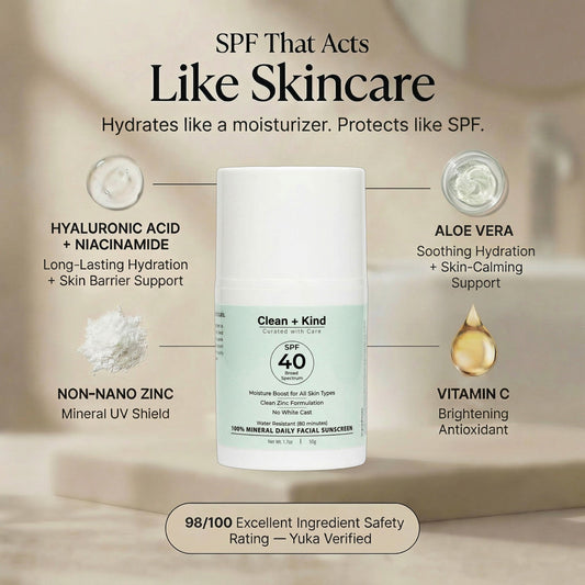 Untinted Daily Moisturizing Sunscreen – SPF 40