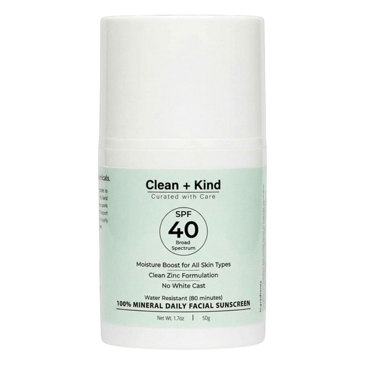 Untinted Daily Moisturizing Sunscreen – SPF 40